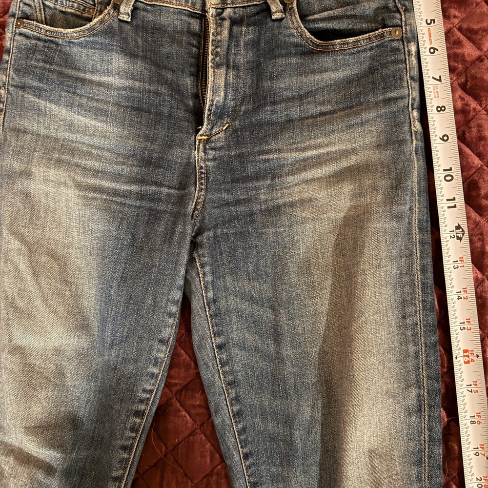 Citizens of humanity skinny mid rise ankle jeans Classic Blue Denim Jeans